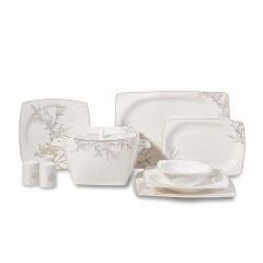 8428 BONE SELLECTION 12 KİŞİLİK 60 PARÇA YEMEK TAKIMI