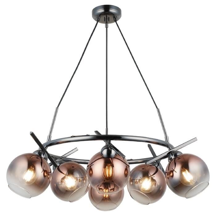 BENA 6'LI KOBALT SARKIT AVİZE 6XE27