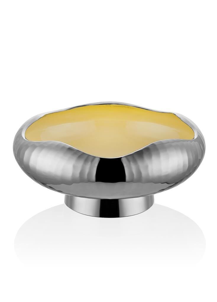 GÜMÜŞ DEKORATİF KASE 30X30X10CM