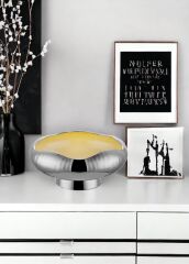 GÜMÜŞ DEKORATİF KASE 30X30X10CM