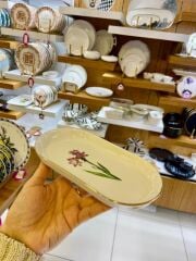 PURE FLEUR KAYIK TABAK DESEN3 20CM