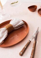 COTTA LIMOGES SERVİS TABAK TERRACOTA 27CM