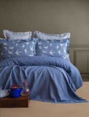 FREELY İNDİGO ÇİFT KİŞİLİK BAMBU PİKE TAKIMI