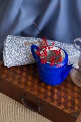 FREELY İNDİGO ÇİFT KİŞİLİK BAMBU PİKE TAKIMI