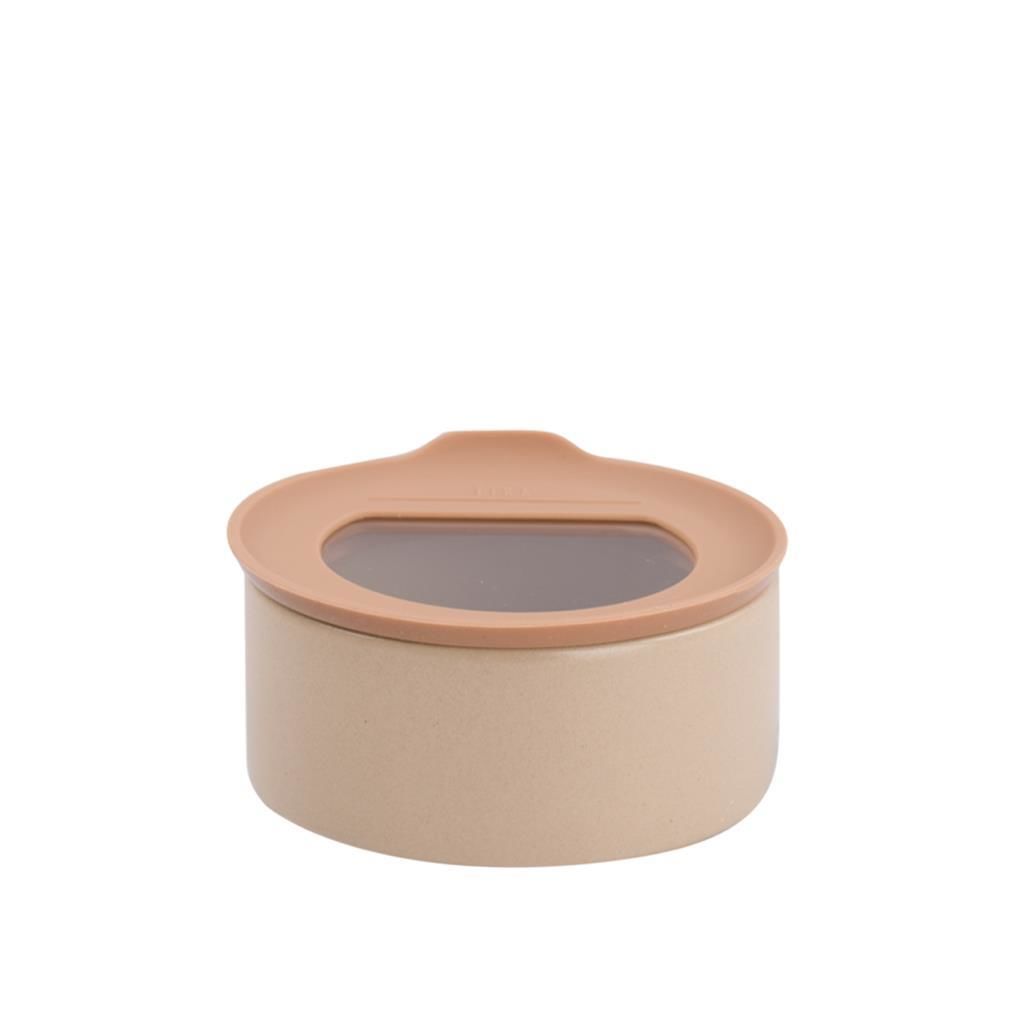 FIKA ONE SERAMİK SAKLAMA KABI PEMBE 1000ML