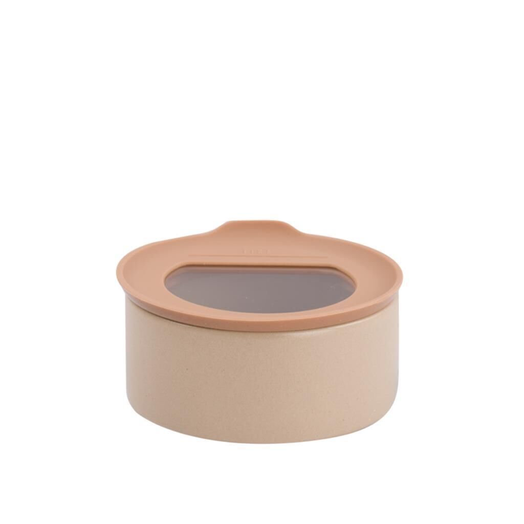 FIKA ONE SERAMİK SAKLAMA KABI PEMBE 1000ML