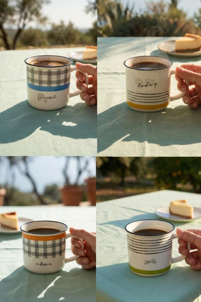 LORENZO 4'LÜ KUPA 355ML