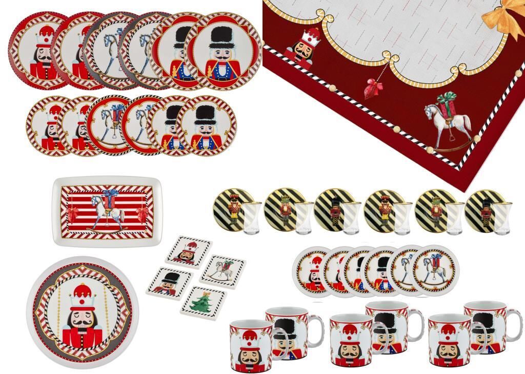 NUTCRACKER 6 KİŞİLİK 43 PARÇA SOFRA/SERVİS TAKIMI