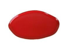 PURE SEASONS KIRMIZI KAYIK TABAK 32CM