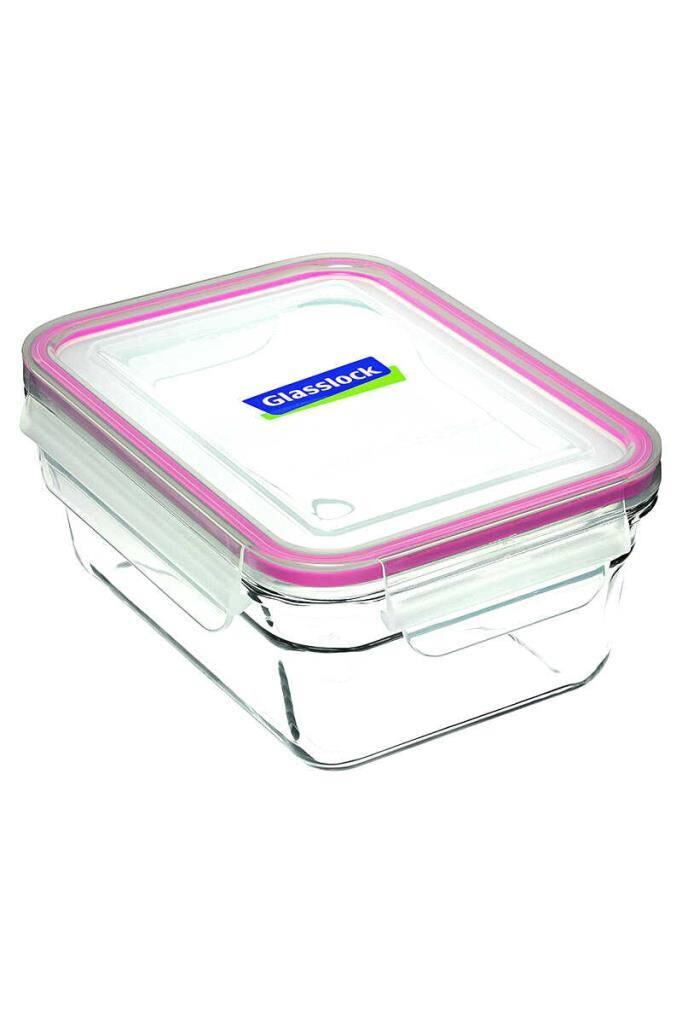 GLASSLOCK DİKDÖRTGEN SAKLAMA KABI 1730ML