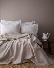 TANYA BEJ ÇİFT KİŞİLİK BAMBU PİKE TAKIMI