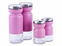 ALG1504 PEMBE 4'LÜ TUZLUK SET
