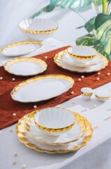 MARLENE GOLD 6 KİŞİLİK 29 PARÇA YEMEK TAKIMI