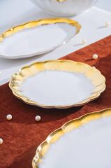 MARLENE GOLD 6 KİŞİLİK 29 PARÇA YEMEK TAKIMI