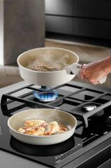 NEOFLAM MİDAS BEJ 7 PARÇA TAVA SETİ