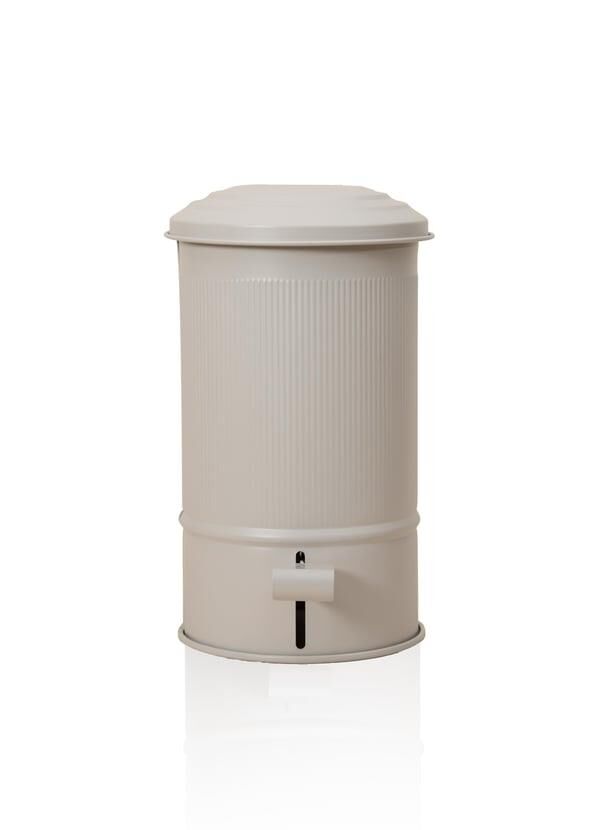 STRİPE BEJ MUTFAK/BANYO ÇÖP KOVASI 5LT