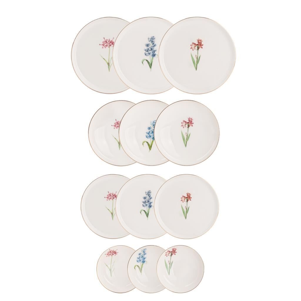 PURE FLEUR 6 KİŞİLİK 24 PARÇA YEMEK TAKIMI