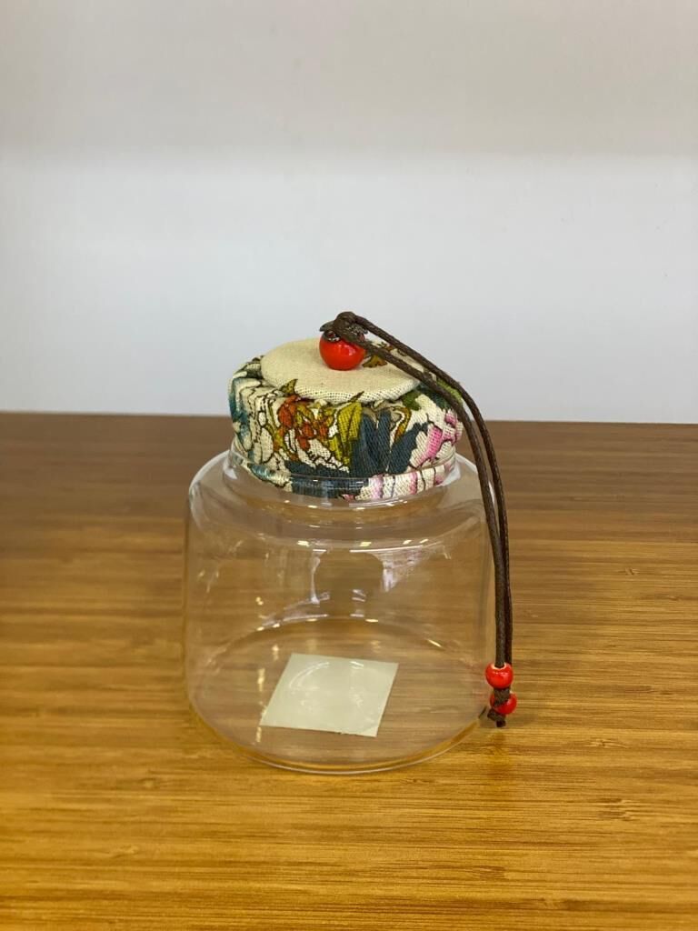 BEYAZ KAPAKLI CAM KAVANOZ 300ML