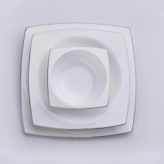 8459 BONE SELLECTION 12 KİŞİLİK 60 PARÇA YEMEK TAKIMI KARE