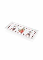 GLOBE DİKDÖRTGEN SERVİS TABAK 35X16CM