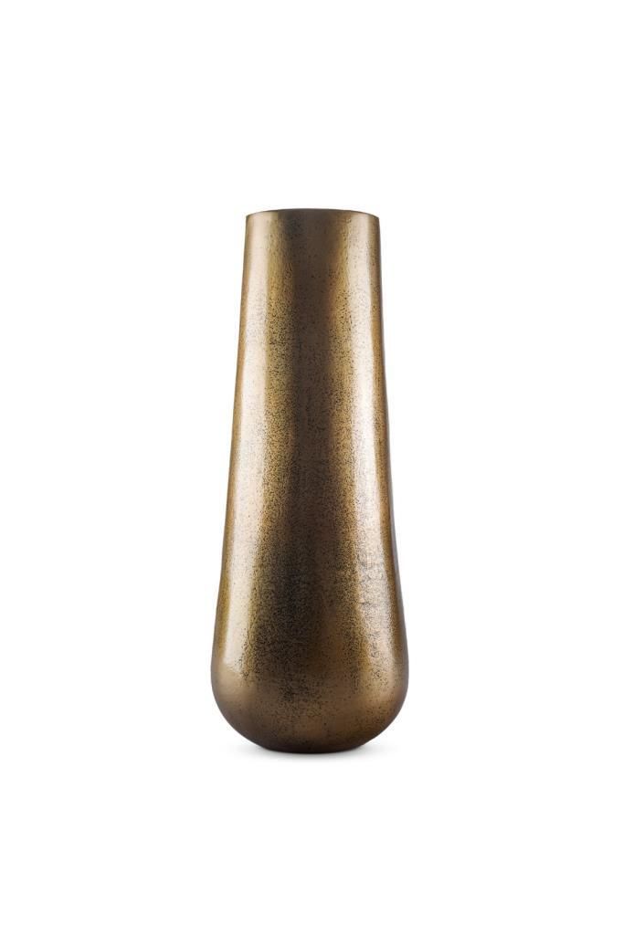 ESKİTME GOLD YER VAZOSU 51x22 CM