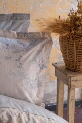 MİLA MAVİ ÇİFT KİŞİLİK PİKE TAKIMI