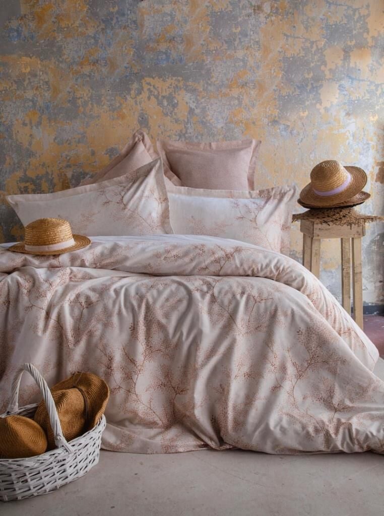 MİLA TERRACOTA ÇİFT KİŞİLİK PİKE TAKIMI