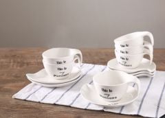 POPART FAVORITE 6'LI ÇAY FİNCAN TAKIMI