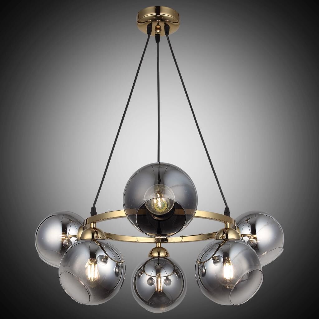 RANKO KOYU ALTIN 6'LI AVİZE