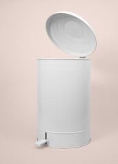 STRİPE BEYAZ MUTFAK ÇÖP KOVASI 37LT