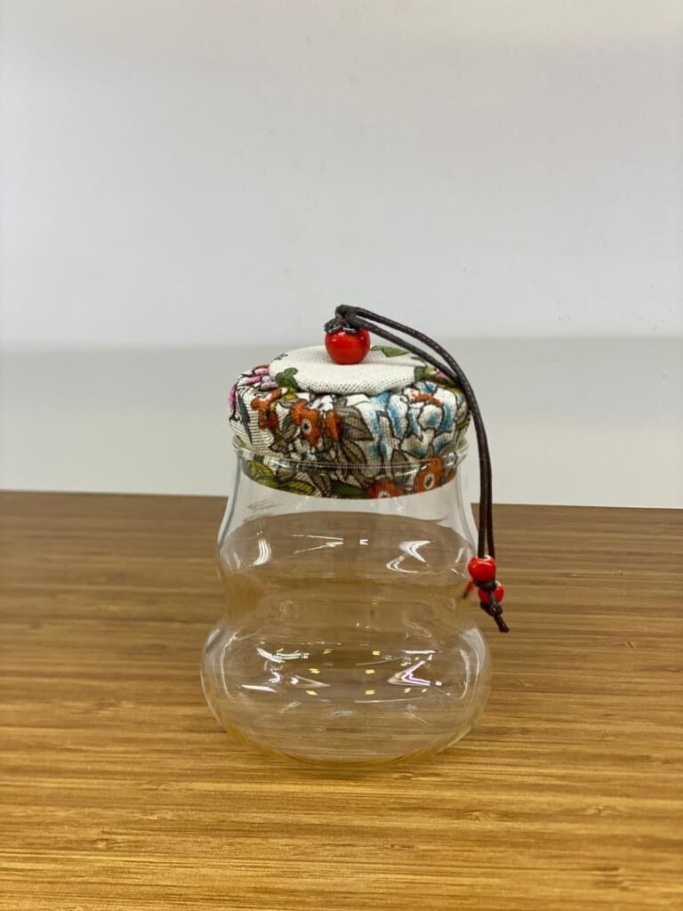 BEYAZ KAPAKLI CAM KAVANOZ 250ML