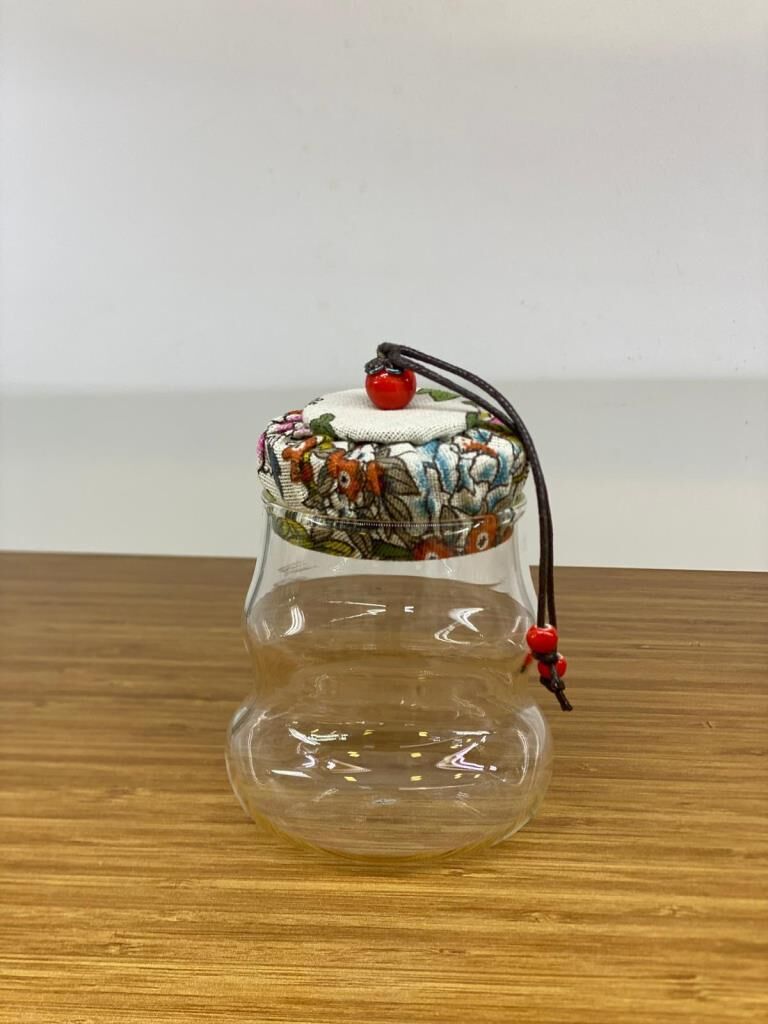 BEYAZ KAPAKLI CAM KAVANOZ 250ML