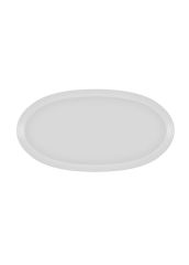 COTTA LIMOGES OVAL SERVİS TABAK BEYAZ 43X22CM