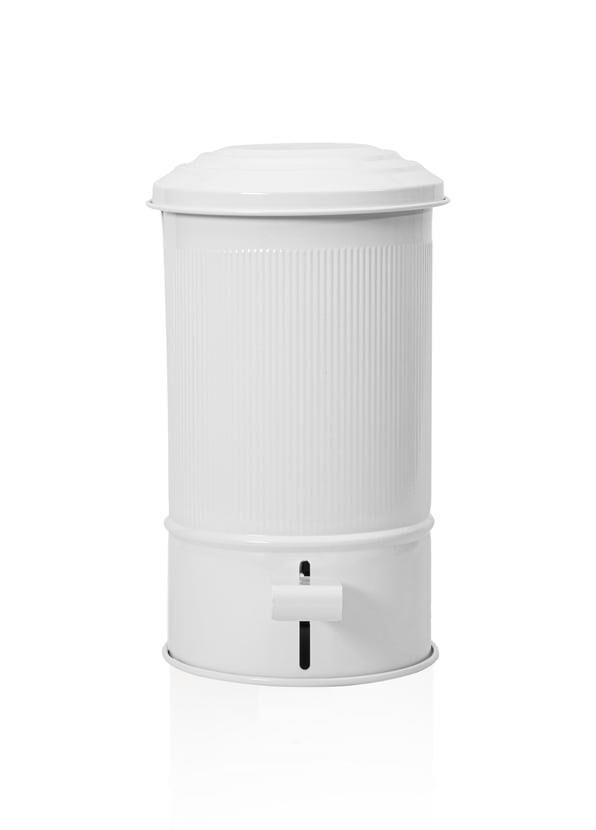 STRİPE BEYAZ MUTFAK/BANYO ÇÖP KOVASI 5LT