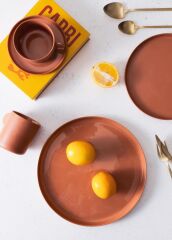 COTTA LIMOGES SERVİS TABAK TERRACOTA 27CM
