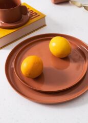 COTTA LIMOGES SERVİS TABAK TERRACOTA 27CM
