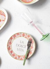 DOLCE VITA 6'LI PASTA TABAK 19CM