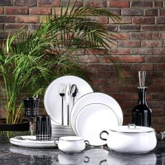 8547 AŞİYAN KOLEKSİYON 12 KİŞİLİK 58 PARÇA YEMEK TAKIMI