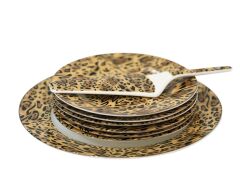 LEOPAR 8 PARÇA PASTA SETİ DESEN2