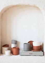 COTTA LIMOGES KAHVE FİNCANI TERRACOTA 100CC