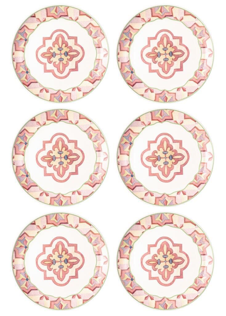 DOLCE VITA 6'LI SERVİS TABAK 26CM