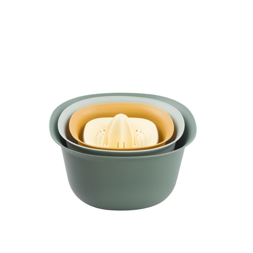 GUSTO BOWLS&SQEEZER 5 PARÇA SET