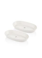 SUMMERTIME 2'Lİ OVAL SERVİS TABAK 26CM