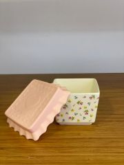 PEMBE SİLİKON KAPAKLI REÇELLİK
