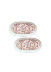 DOLCE VITA 2'Lİ OVAL SERVİS TABAK 21CM