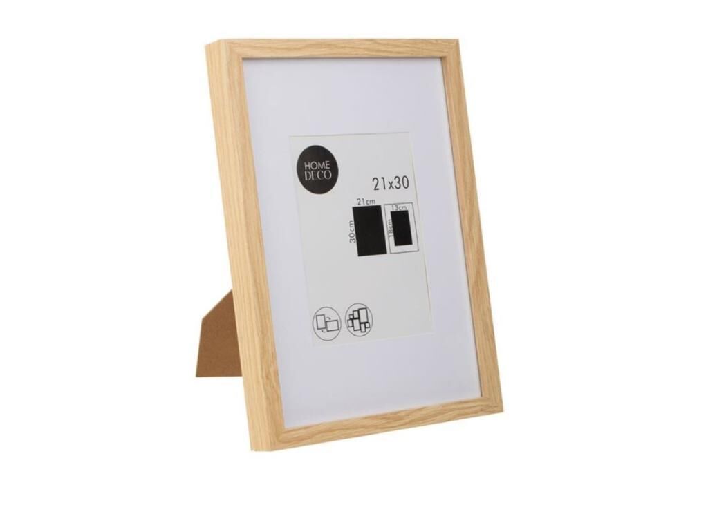 AHŞAP BEJ ÇERÇEVE 21X30CM