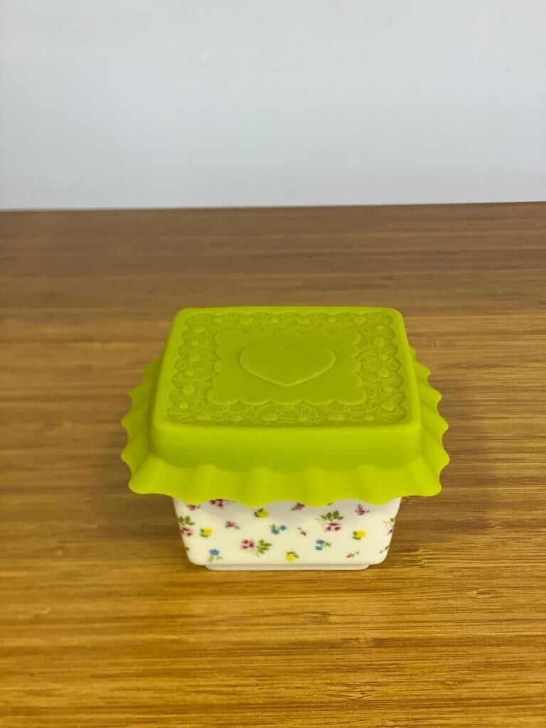 YEŞİL SİLİKON KAPAKLI REÇELLİK