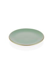 BASIC YEŞİL 6'LI PASTA TABAK 19CM