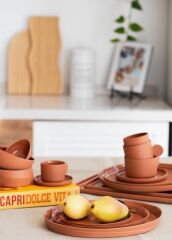 COTTA LIMOGES İKRAM TABAK TERRACOTA 16CM