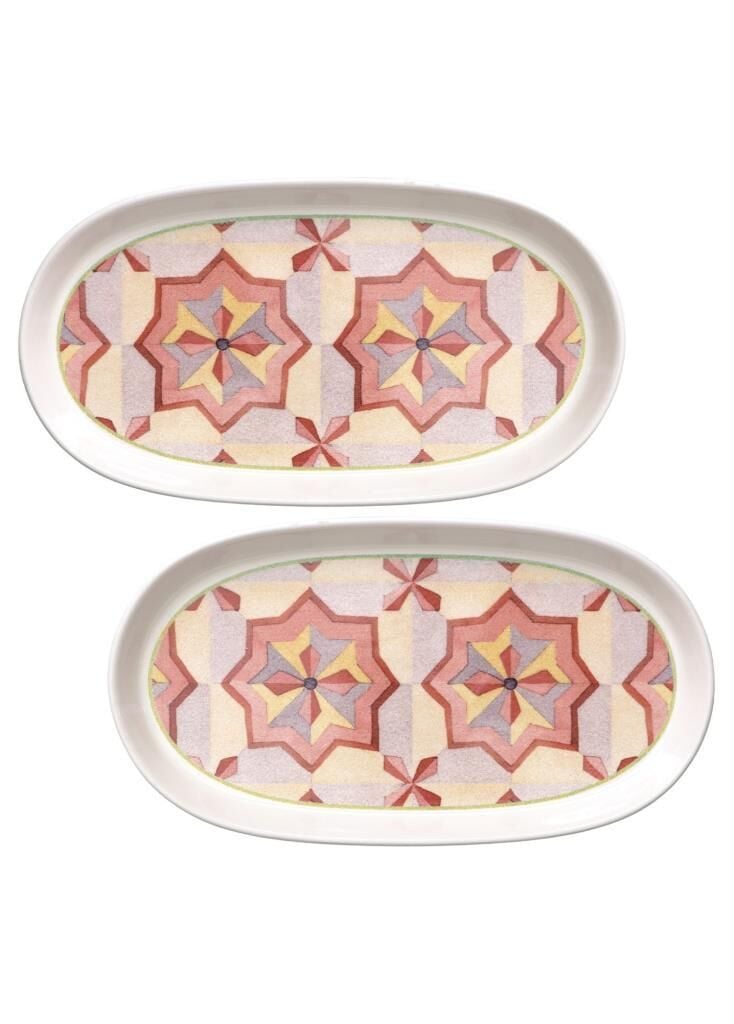 DOLCE VITA 2'Lİ OVAL SERVİS TABAK 29CM